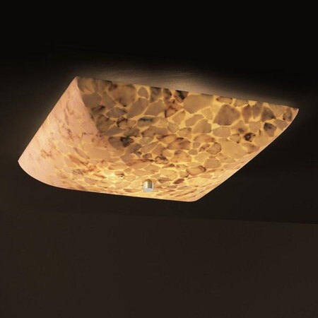 Justice Design ALR-9672-25-CROM-LED-5000 5 Light LED - 24" Semi-Flush Bowl